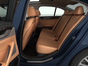 bmw 5-series luxury line 2017 3D Model
