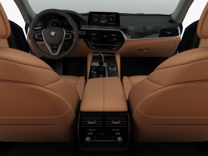 bmw 5-series luxury line 2017 3D Model