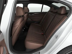 bmw 5-series sport line 2017 3D Model