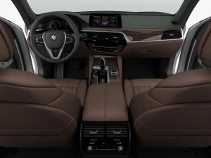 bmw 5-series sport line 2017 3D Model