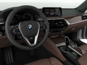 bmw 5-series sport line 2017 3D Model