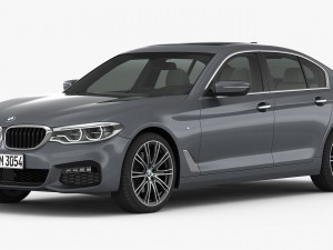 bmw 5-series m sport package 2017 3D Model