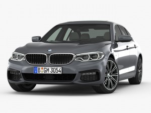 bmw 5-series m sport package 2017 3D Модель