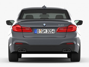 bmw 5-series m sport package 2017 3D Модель