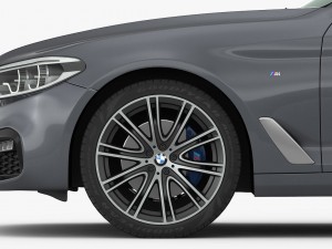 bmw 5-series m sport package 2017 3D Модель