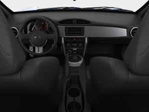 subaru brz 2013 Model 3D