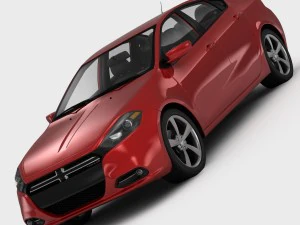 dodge dart r-t 2013 3D Model