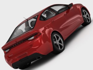 dodge dart r-t 2013 Model 3D