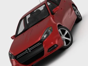 dodge dart r-t 2013 3D Model