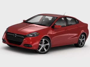 dodge dart r-t 2013 Model 3D
