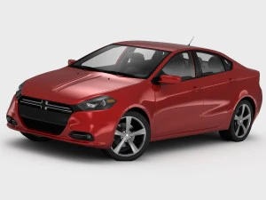 dodge dart r-t 2013 3D Model