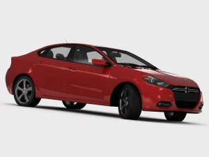 dodge dart r-t 2013 3D Model