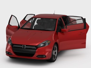 dodge dart r-t 2013 Model 3D
