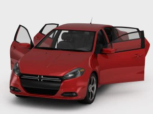dodge dart r-t 2013 3D Model