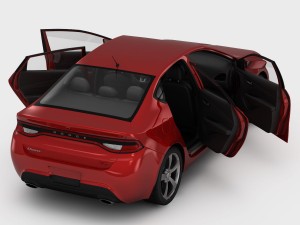 dodge dart r-t 2013 Model 3D