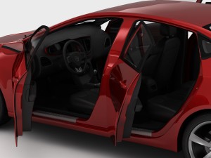 dodge dart r-t 2013 Model 3D