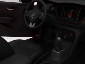 dodge dart r-t 2013 3D Model