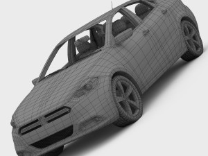dodge dart r-t 2013 Model 3D