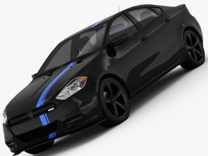 dodge dart mopar 13 2013 3D 模型