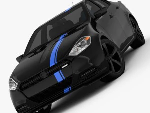 dodge dart mopar 13 2013 3D Model