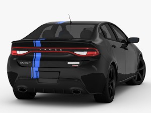 dodge dart mopar 13 2013 Modelo 3D