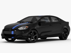 dodge dart mopar 13 2013 Modelo 3D