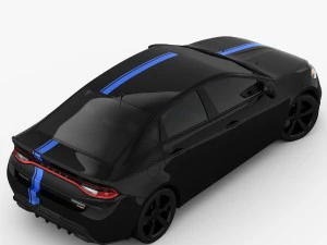 dodge dart mopar 13 2013 3D Model