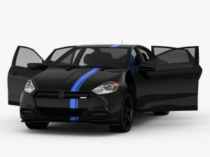 dodge dart mopar 13 2013 Modelo 3D