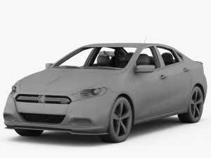 dodge dart mopar 13 2013 3D Model