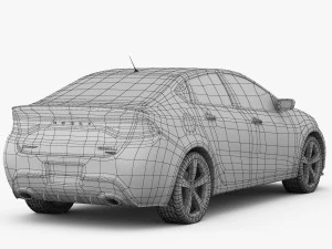 dodge dart mopar 13 2013 3D Model