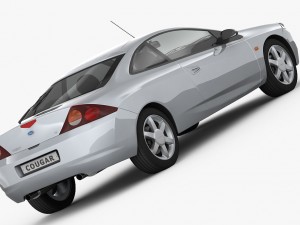 ford cougar 1998 3D 모델
