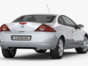 ford cougar 1998 3D 모델