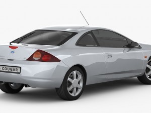 ford cougar 1998 3D 모델