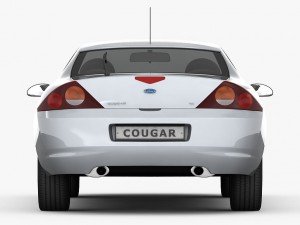 ford cougar 1998 3D 모델