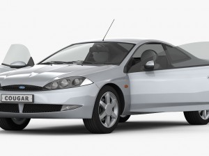 ford cougar 1998 3D 모델