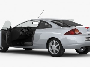 ford cougar 1998 3D 모델