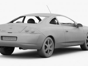 ford cougar 1998 3D 모델