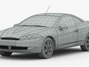 ford cougar 1998 3D 모델
