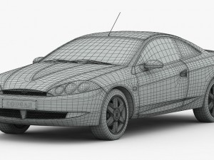 ford cougar 1998 3D 모델