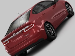 fiat viaggio 2013 3D Model