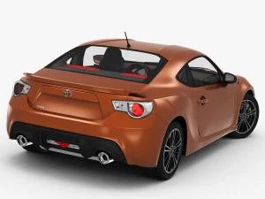 टोयोटा जीटी86 2013 3D मॉडल