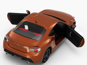 toyota gt86 2013 3Dモデル