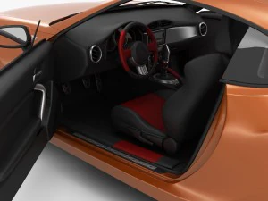 टोयोटा जीटी86 2013 3D मॉडल