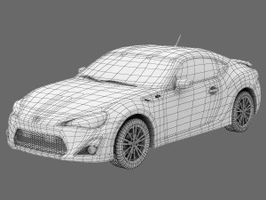 toyota gt86 2013 3Dモデル