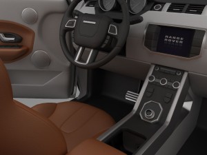 range rover evoque coupe 2011 3D 模型