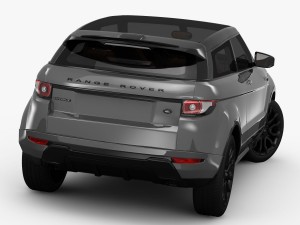 range rover evoque coupe special edition 2012 3D-Modell