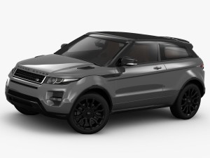 range rover evoque coupe special edition 2012 3D-Modell