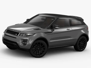 range rover evoque coupe special edition 2012 3D Model