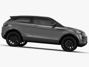 range rover evoque coupe special edition 2012 3D-Modell