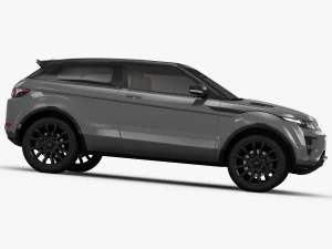 range rover evoque coupe special edition 2012 3D Model